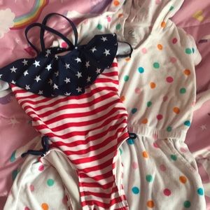 Bathing suit and cover up